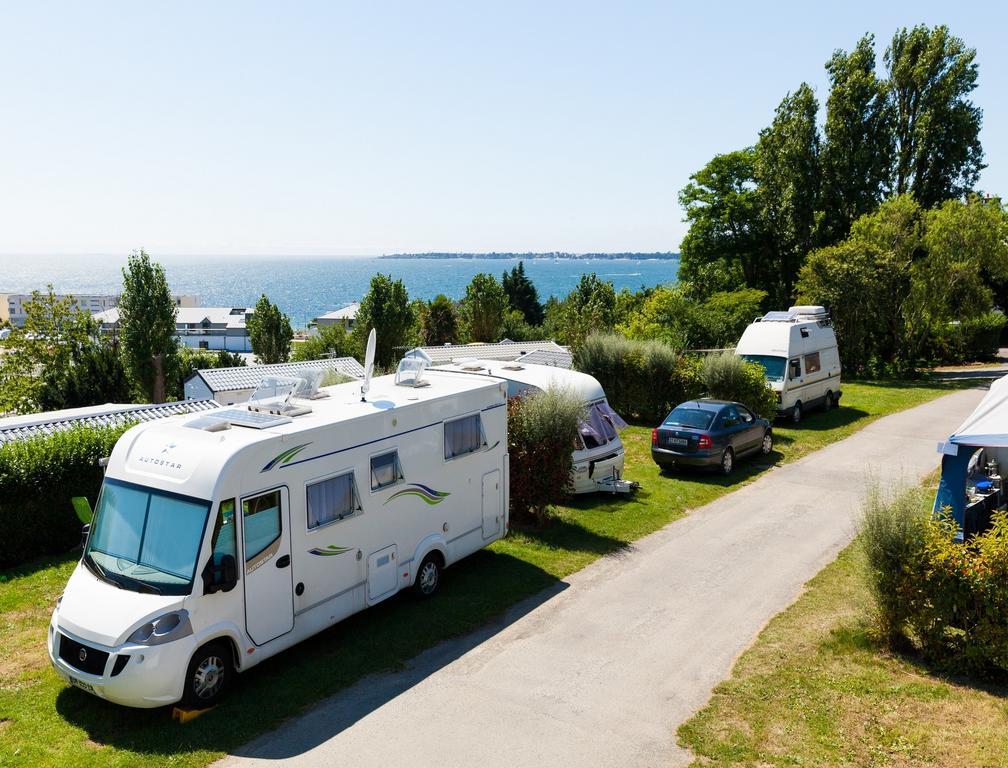 Camping Les Sables Blancs Concarneau Esterno foto