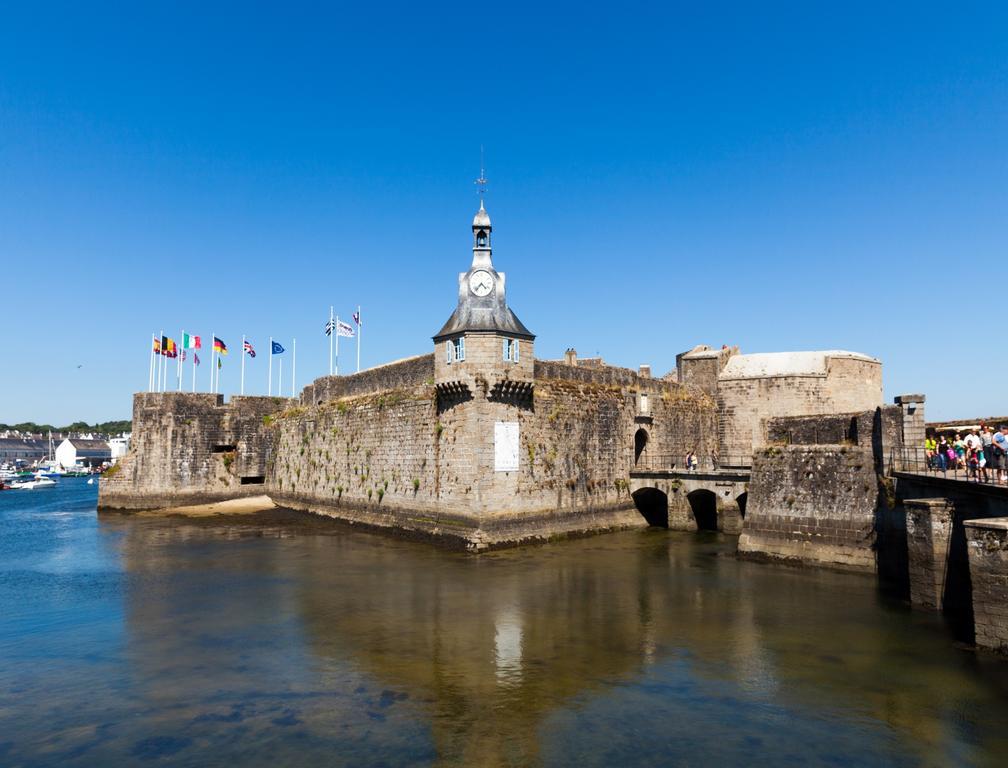 Camping Les Sables Blancs Concarneau Esterno foto