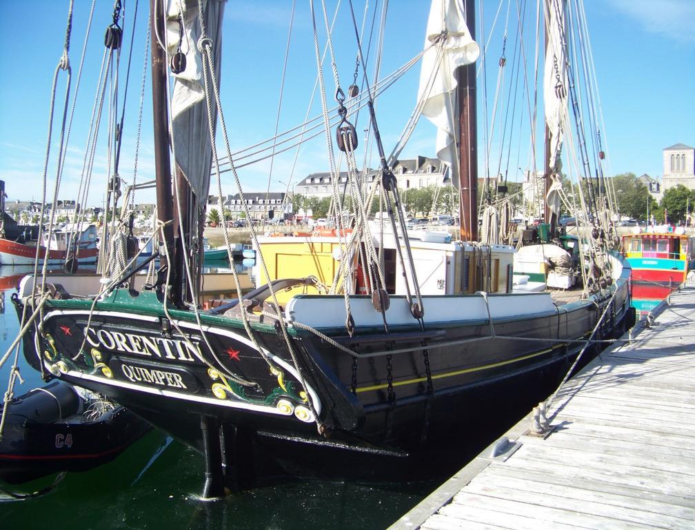 Camping Les Sables Blancs Concarneau Esterno foto